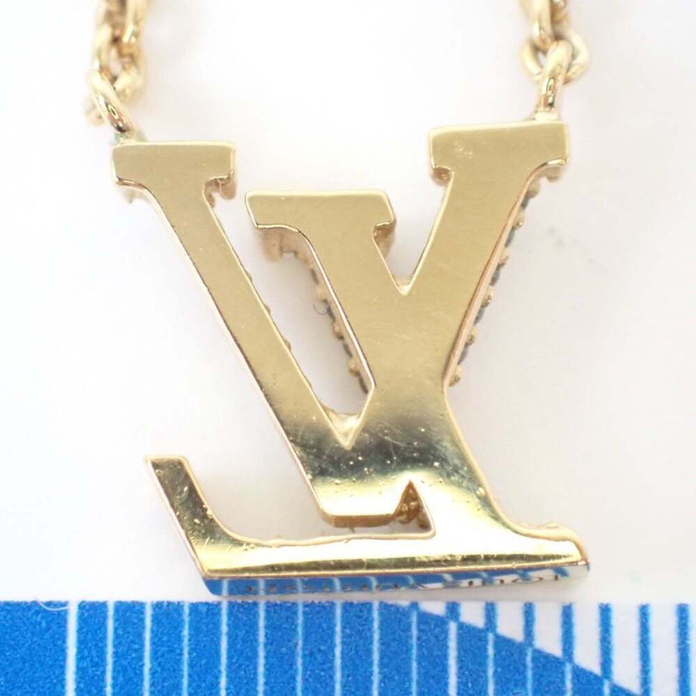 LOUIS VUITTON Gold Necklace - Picture 3 of 6